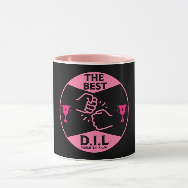 Mug Meilleurs cadeaux de belle-fille+droit (Centre)