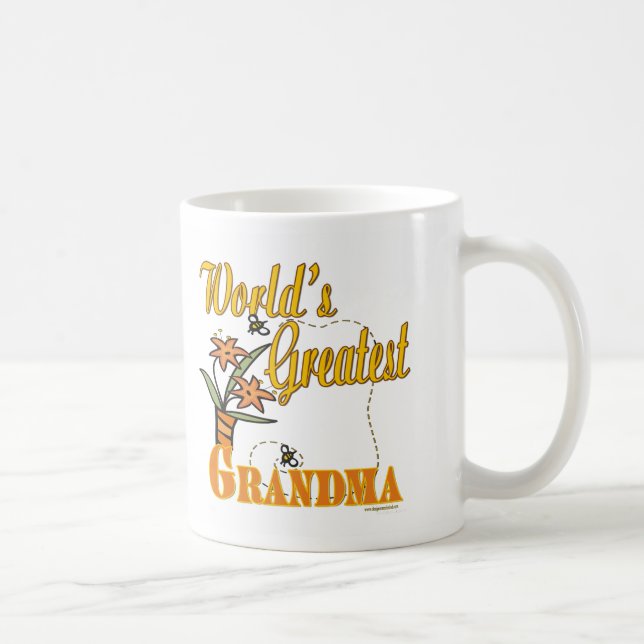 Mug Meilleurs cadeaux grand-mère (Droite)