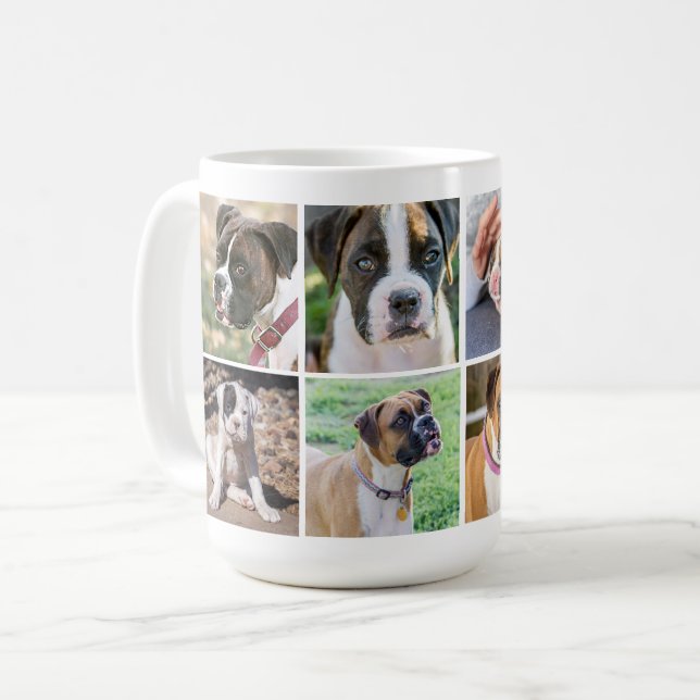 Mug Meilleurs Cadeaux Pour Grand-Parents - Photo Baby (Devant gauche)