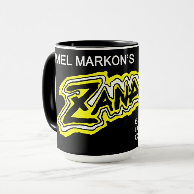 Mug Mel Markon, Zanadu, Chicago, Illinois (Devant gauche)