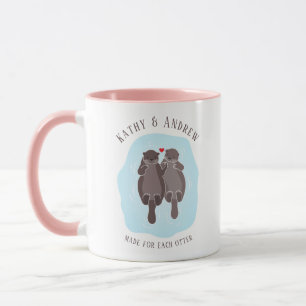 Mug Mélange fait pour chaque Otter Lui Son romantique