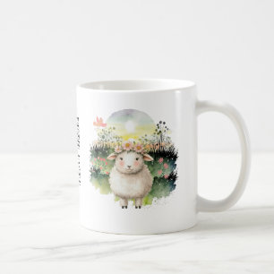 Mug Mélange Sheep avec texte personnalisé