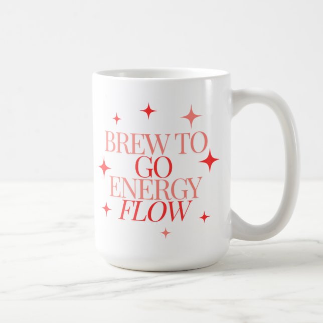 Mug Mélange Whimsical Brew To Go Energy Flow Coffee Mu (Droite)