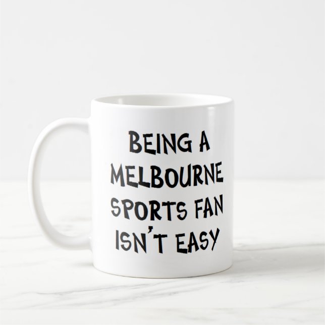 Mug melbourne sports fan, being (Gauche)