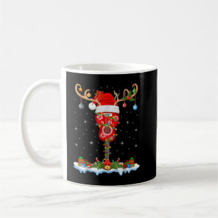 Mug Mélé Kalikimaka Chapeau de Père Noël Renne Ukulele