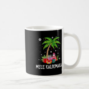 Mug Mele Kalikimaka Hawaii Palm Tree Famil