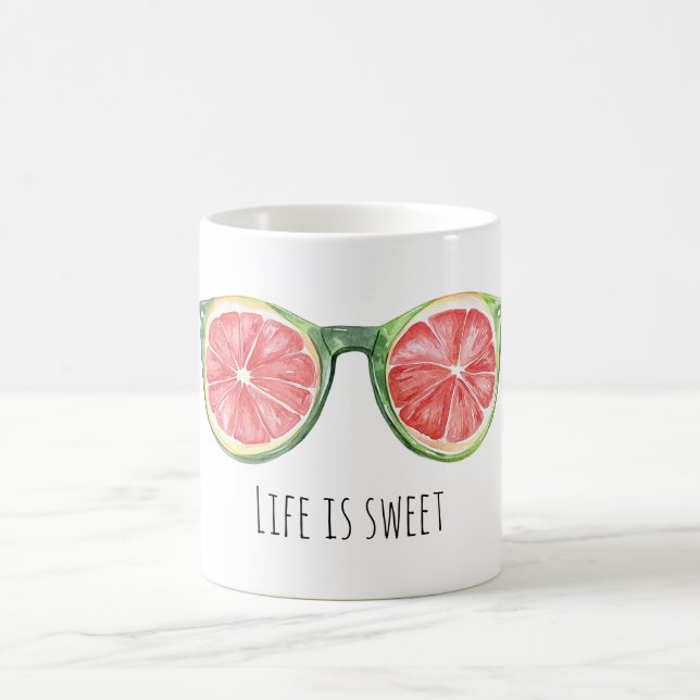 Mug Melon Fruit Green Sunglasses (Centre)