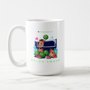 Mug Melon Smash Capybara Club Été – Capybara Mignon V