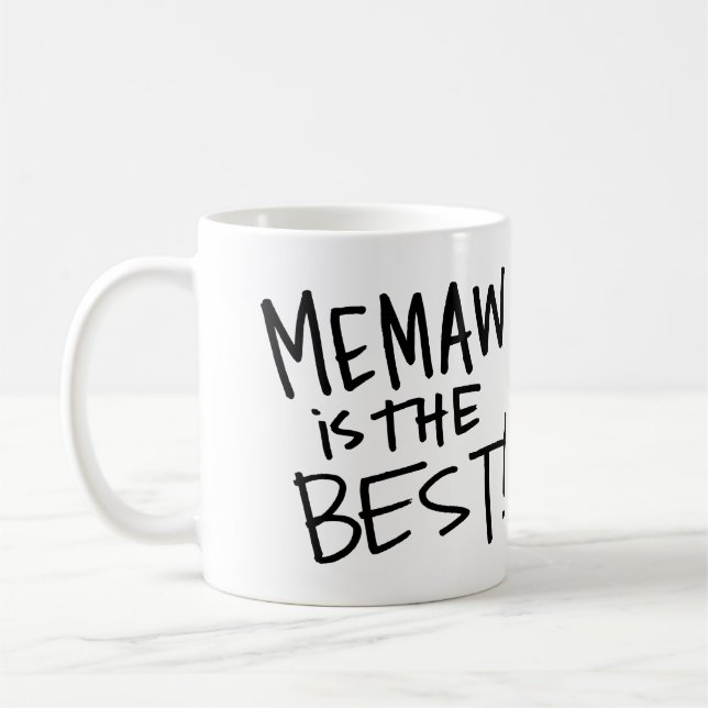 Mug Memaw est le meilleur (Alfie et Pippa) (Gauche)