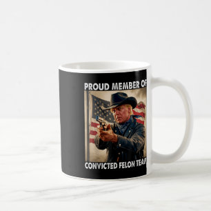 Mug Membre De L'Équipe Felon Condamnée Donald Trump 20