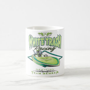 Mug Membre de régate de déchets blancs