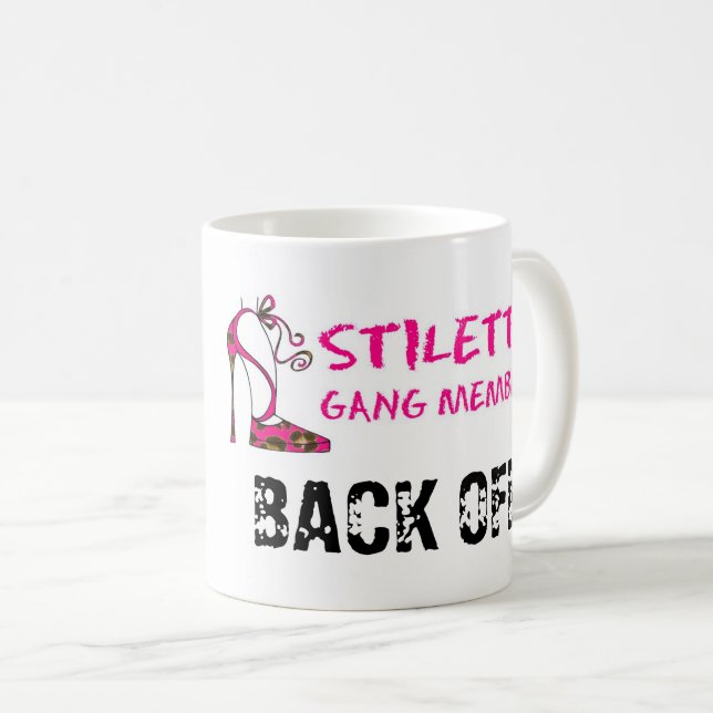 Mug Membre Stiletto Gang - RETOUR ! (Devant droit)