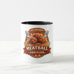 Mug Membre VIP du Fan Club des Boulettes de Viande – N