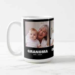Mug Mémé a établi Bold Black 3 Photo