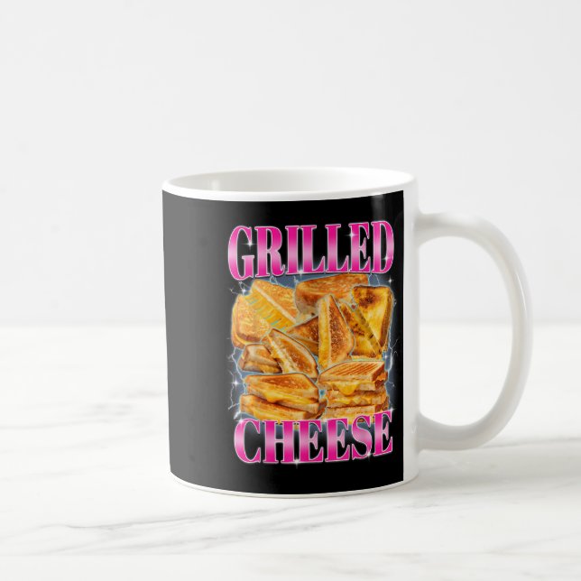 Mug Mème alimentaire amusant Fromage Grillé Sandwiches (Droite)