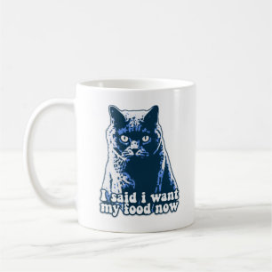Mug Mème de chat drôle en colère pour les personnes et