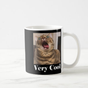 Mug Mème de chats Graphique Humour de chat idiot Drôle