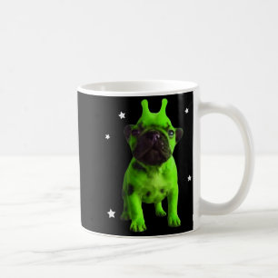 Mug Mème de chien extraterrestre Rétro Chien idiot Esp