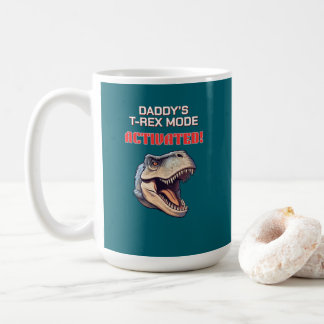 Mug Mème de dinosaure T-Rex mode Papa activé