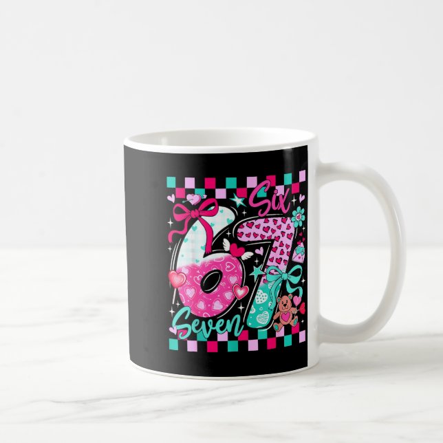 Mug Mème drôle de la Saint-Valentin Six Sept 6 7 Cœur  (Droite)