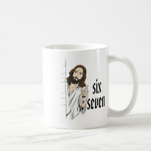 Mug Mème drôle Six Sept Brainrot 6 7 Viral Gen Z 67 T