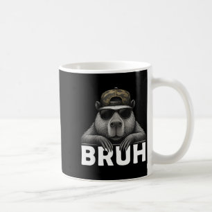 Mug Mème graphique drôle Capybara Bruh pour garçons fi