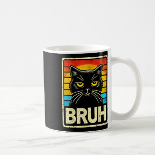 Mug Mème Graphique Drôle Cat Bruh Pour Garçons Filles 