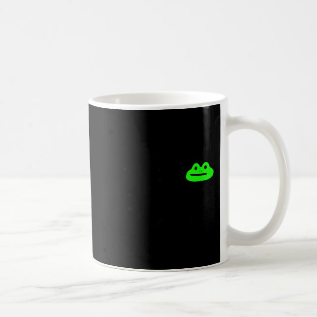 Mug Mème Grenouille Malhonnête Se Comporter Pas Mème G (Droite)