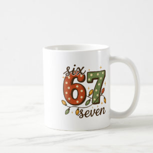 Mug Mème Noël 67 Six Sept 6-7 Blague Internet Drôle