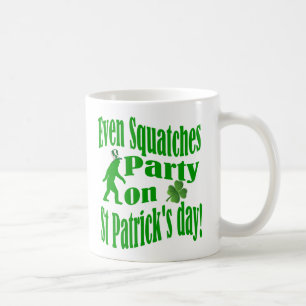 Mug Même Squatches fête le jour de la Saint Patrick