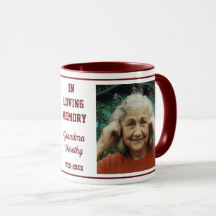 Mug Mémoire Amoureuse De Grand-Mère 2 Souvenir De La P