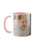 Mémoire d'amour Moderne Élégant Mémorial Photo de 