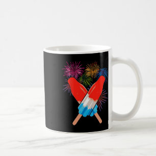 Mug Memorial Day 4 juillet Holiday Patriotic Rocket