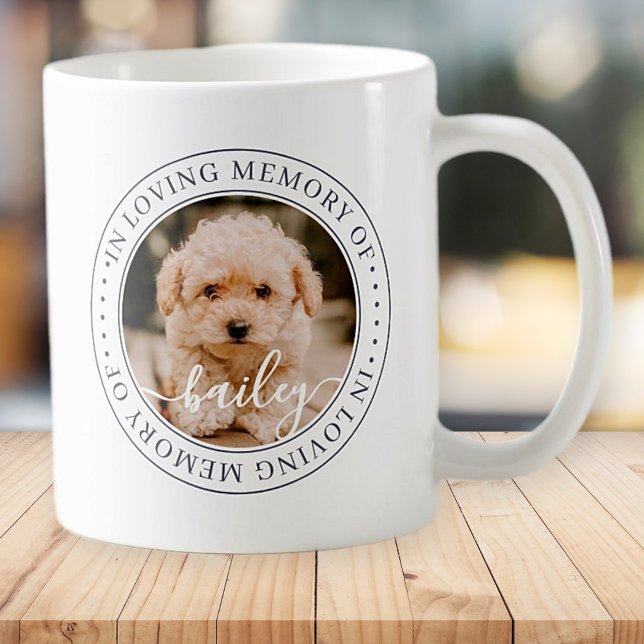 Mug Mémorial des animaux de compagnie dans la mémoire  (Créateur téléchargé)