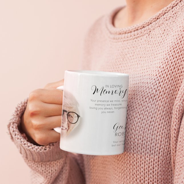 Mug Mémorial moderne avant et après la photo (Créateur téléchargé)