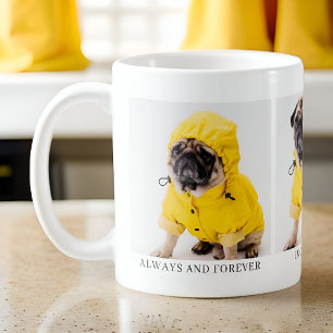 Mug Mémorial photo pour animaux de compagnie classique