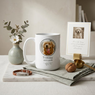 Mug Mémorial pour Animal de Compagnie 2-Photos Lux