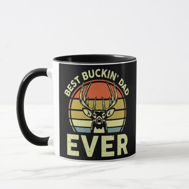 Mug Men Fathers Day Hunting Venin Best Buckin (Gauche)