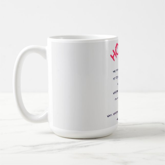 Mug Ménopause Musique Tiré (Gauche)