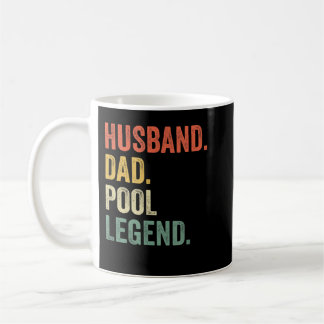 Mug Mens Billiards Amusant Mari Papa Joueur de la pisc