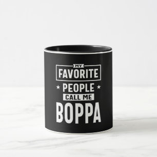 Mug Mens Cadeau Mes Favoris Appelez-Moi Boppa