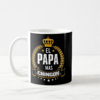 Mug Mens El Papa Mas Chingon - Drôle meilleur papa mex