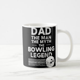 Mug Mens Fun Bowling Pour Papa L'Homme Le Mythe