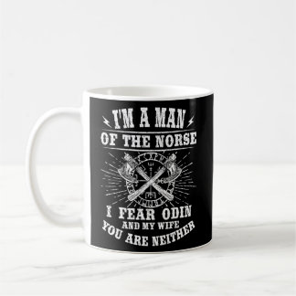 Mug Mens Je suis un homme du Norse Je crains Odin Ma f