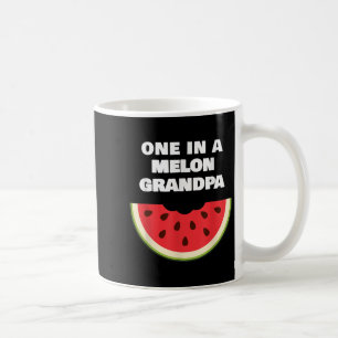Mug Mens Mens One In The Melon Grand-pa Fun Watermelon