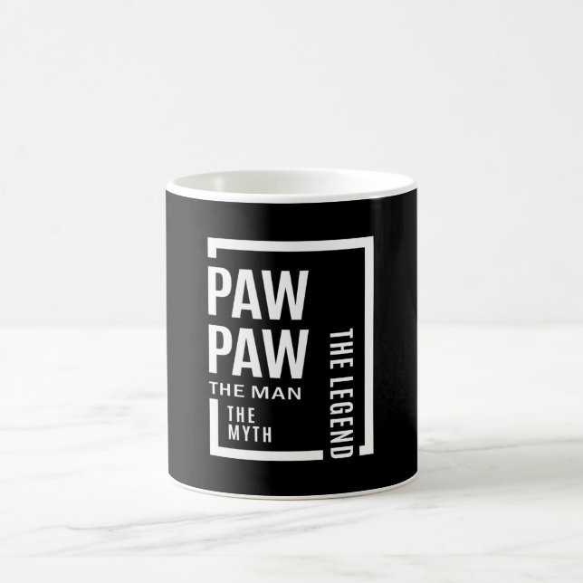 Mug Mens Pawpaw L'Homme Le Mythe La Légende Cadeau (Centre)