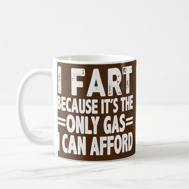 Mug Mens Prix de l'essence mème Drôle Pun Humour Plais (Gauche)