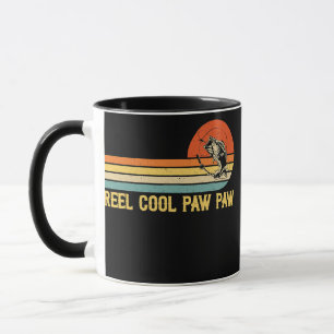 Mug Mens Reel Cool PawPaw Pêche Funny Poisson Vintage