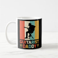 Mens Vintage Guitare Musique Lover Guitariste Dadd