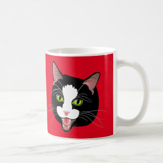 Mug MEOW de CAFÉ de conversation de chat ! par